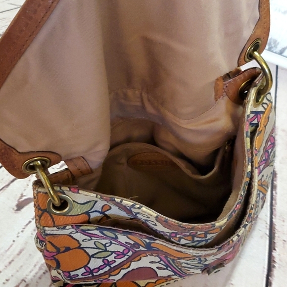 🌸FOSSIL LONG LIVE VINTAGE HANDBAG - Picture 7 of 15